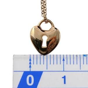 Tiffany Heart Lock Necklace Gold